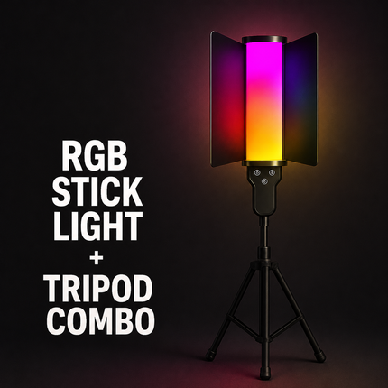 Combo of rgb Light with Tripod