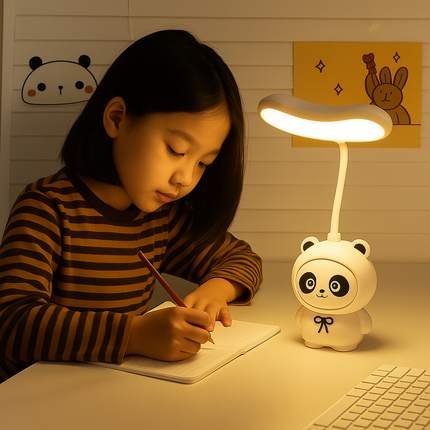 Cute Panda LED Desk Lamp (White)