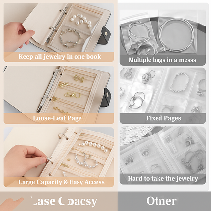 Heart Quilted Travel jewellery Organizer(Elegant Grey)