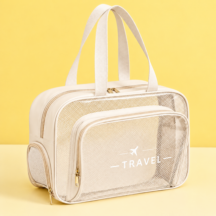 Multipurpose kids bag with Spacious Compartments & Waterproof Design(Off white)