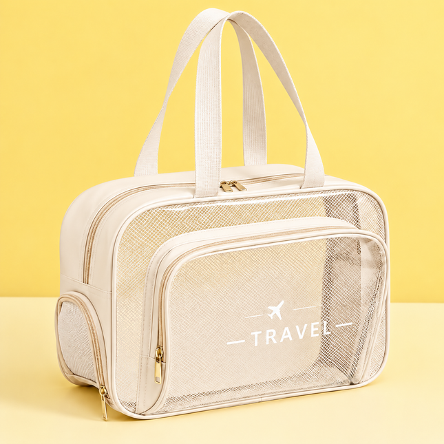 Multipurpose kids bag with Spacious Compartments & Waterproof Design(Off white)