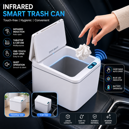 Smart Automatic Sensor Trash Bin