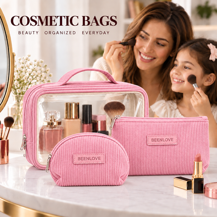 Multipurpose Cosmetic Pouch(Pink)