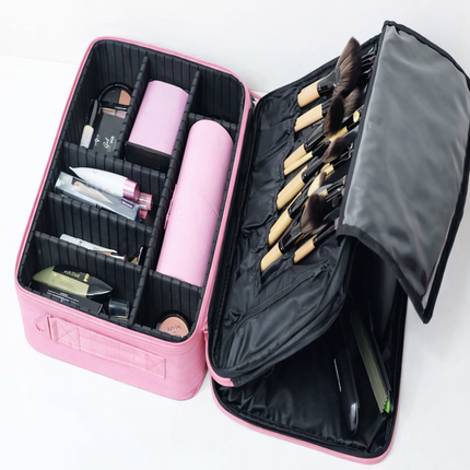 professional vanity bag large (Peach)