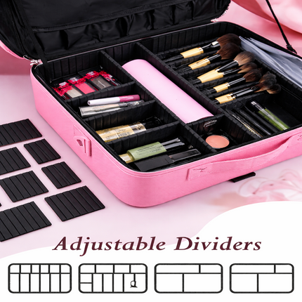 professional vanity bag large (Peach)