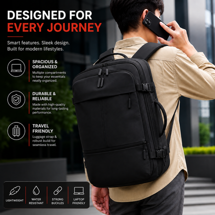 Smart Travel Laptop Backpack
