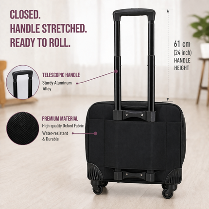 Professional Hair & Makeup Trolley Bag