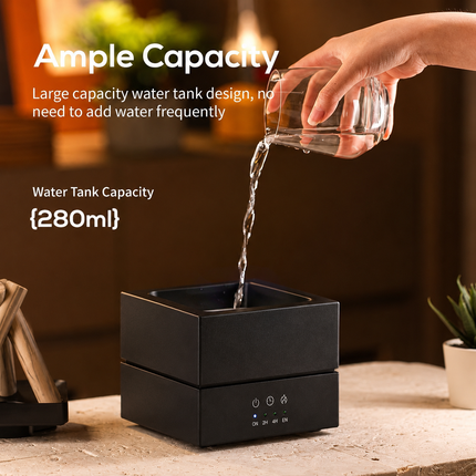 Bonfire Aromatherapy Humidifier with Flame Effect