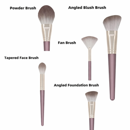 Combo of 14 Makeup Brushes and Makeup Artist Touch up belt