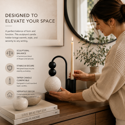 Premium Decorative Candle Holder for Home Decor