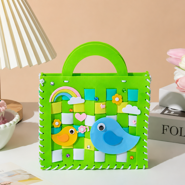 DIY Handbag Craft Kit for Kids(Green)