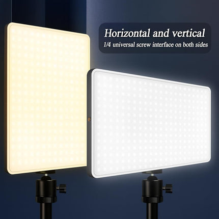9 inch Ultra-thin Borderless LED Video Lighting Kit