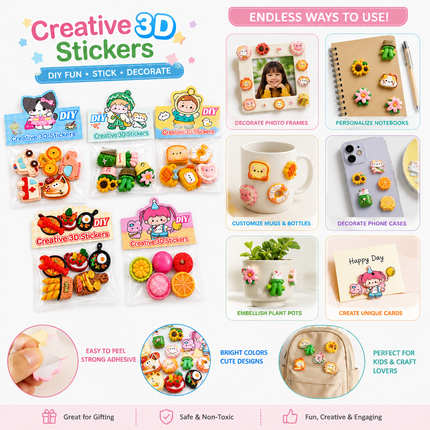 Decorative DIY Charm Set