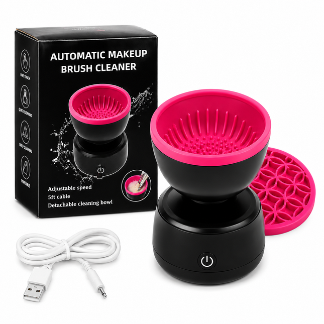 Automatic Makeup Brush Cleaner Machine USB Powered