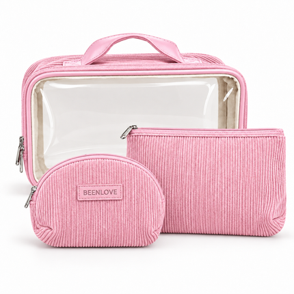 Multipurpose Cosmetic Pouch(Pink)