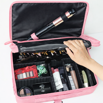 professional vanity bag large (Peach)