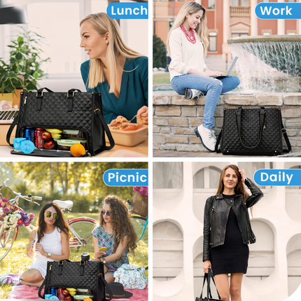 All-in-One Tote Bag (Black)