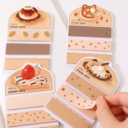 Aesthetic Dessert Sticky Notes set