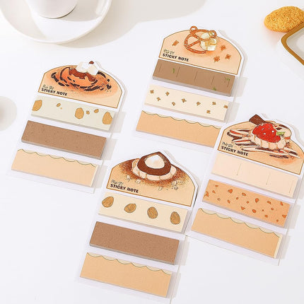 Aesthetic Dessert Sticky Notes set