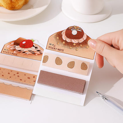 Aesthetic Dessert Sticky Notes set