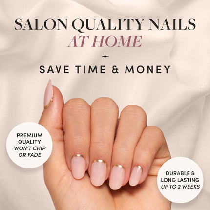 Pack of 96 Press On Nails (earthy nudes and nude-pinks-01)