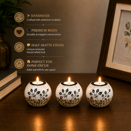 Elegant Handmade Candle Holder Set(Model A)