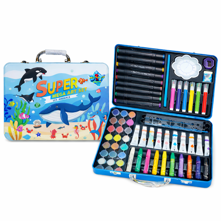 Kids Drawing & Painting Kit(Dinosaurs)