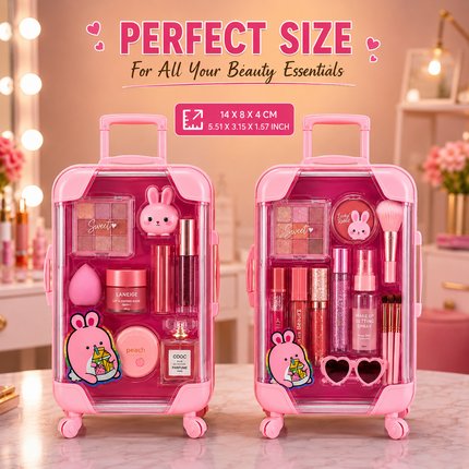 Small Rolling Suitcase Storage Organizer Pack of 2
