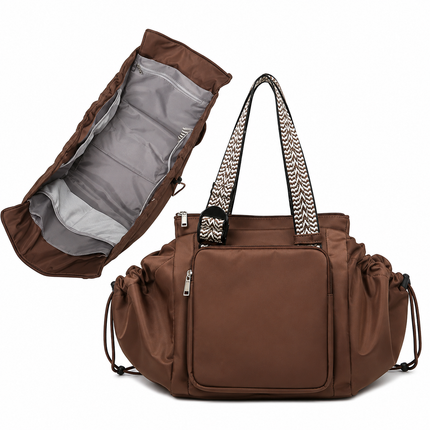 Coslifestore Convertible Travel Bag with Multiple Compartments