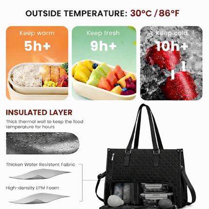 All-in-One Tote Bag (Black)