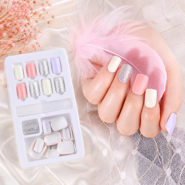 Ready to use Acrylic gel nails-Candy (635-04)