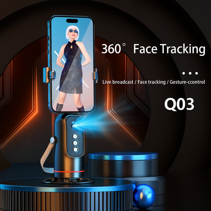 360° Auto Tracking Phone Holder