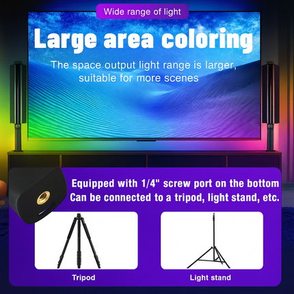 Combo of rgb Light with Tripod
