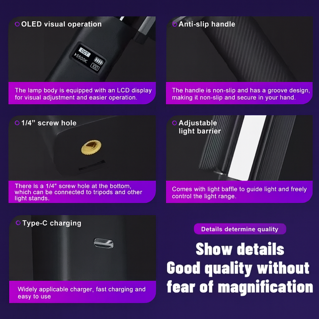 Combo of rgb Light with Tripod