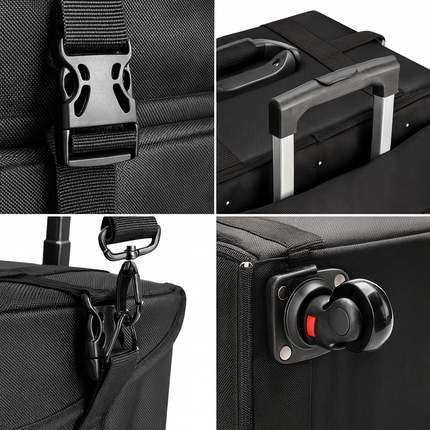 Double-Decker-Vanity in trolley style- with detachable feature
