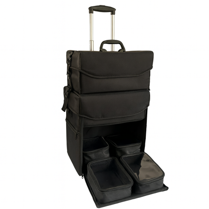 Double-Decker-Vanity in trolley style- with detachable feature