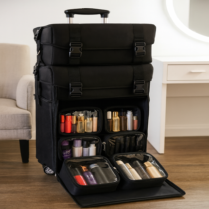 Double-Decker-Vanity in trolley style- with detachable feature