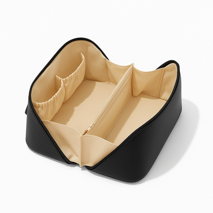 Premium Cosmetic Travel Bag (Black)