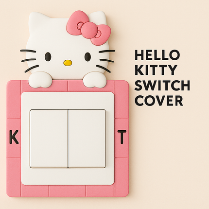 Pack of 4 Silicone Light Switch Covers for Kids