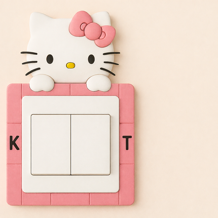 Pack of 4 Silicone Light Switch Covers for Kids