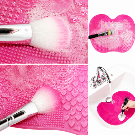Professional Brush Cleaner Pad (Purple)