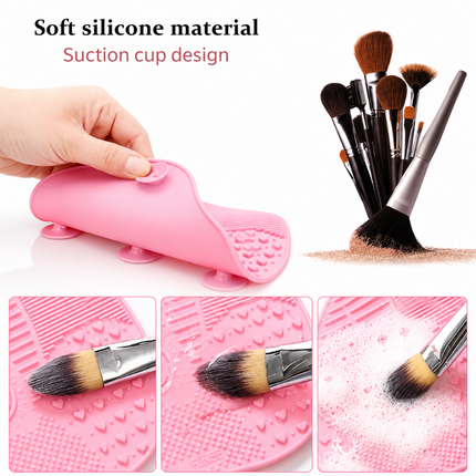 Professional Brush Cleaner Pad (Violet)