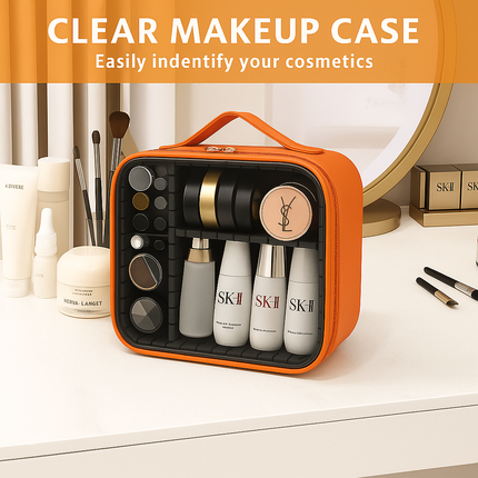 Transparent Makeup Travel Case