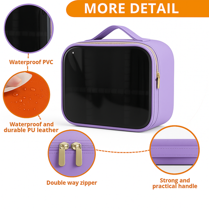 Transparent Makeup Travel Case