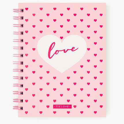 A5 Spiral Notebook - Its Love