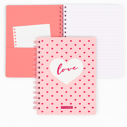 A5 Spiral Notebook - Its Love