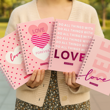A5 Spiral Notebook - Its Love