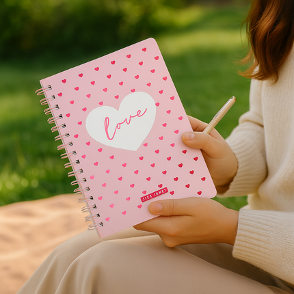 A5 Spiral Notebook - Its Love