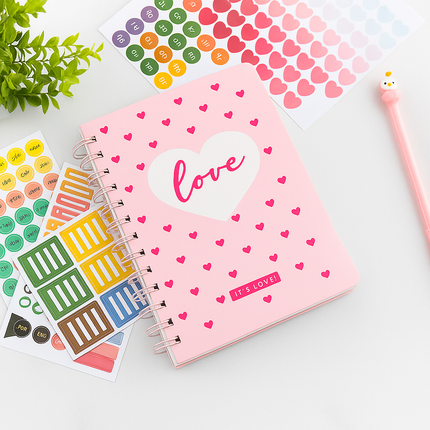 A5 Spiral Notebook - Its Love