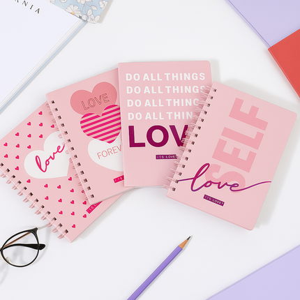 A5 Spiral Notebook - Its Love